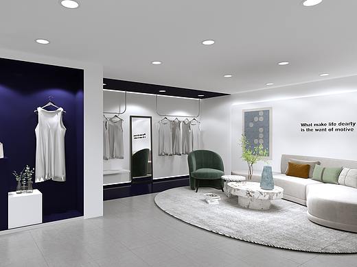 某服装店（个人主页-ZNDk0NTM2Njg=） - 家装设计 - 站酷设计师TinH原创素材 - 站酷ZCOOL