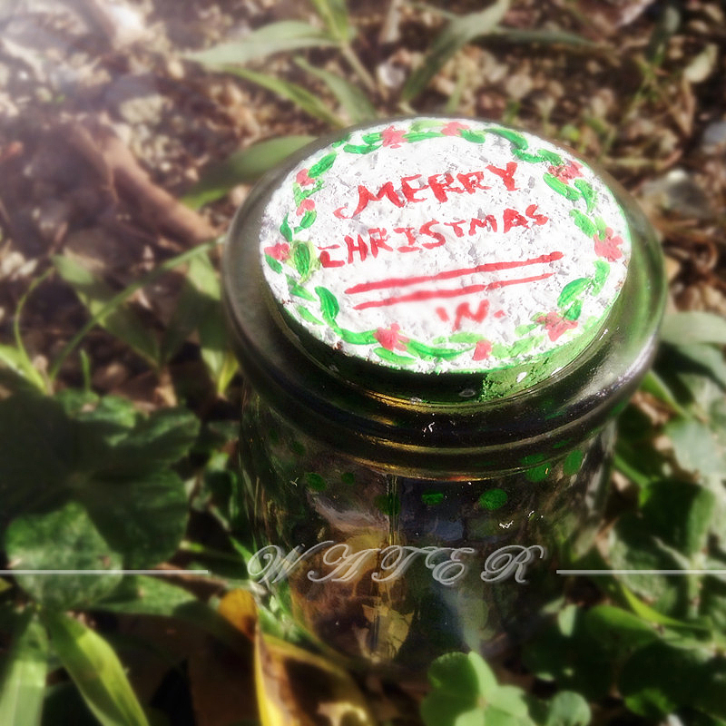 【2菇凉】DIY圣诞节 玻璃瓶