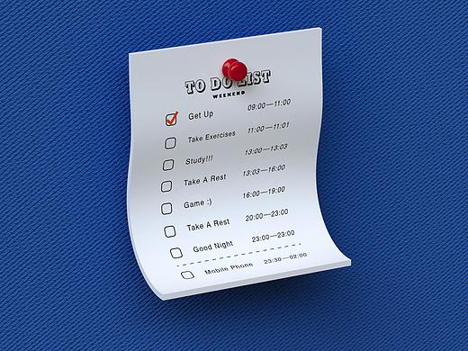 To do list（个人主页-ZNTYwMzAxNjQ=） - 动画/影视 - 站酷设计师Jijile原创素材 - 站酷ZCOOL