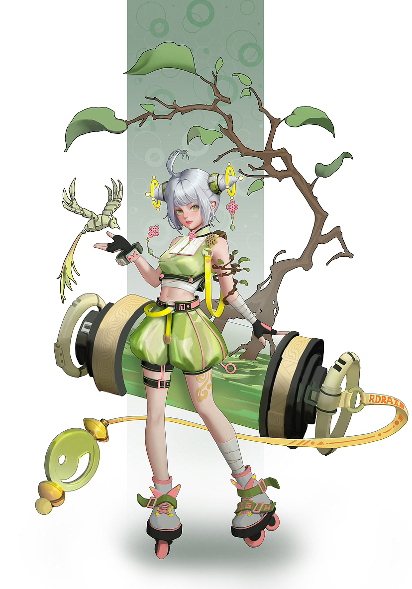 【角色设计】枯木春（图ZMzQwNzQwNzc2） - 概念设定 - 站酷设计师囡囡_Alicia原创素材 - 站酷ZCOOL