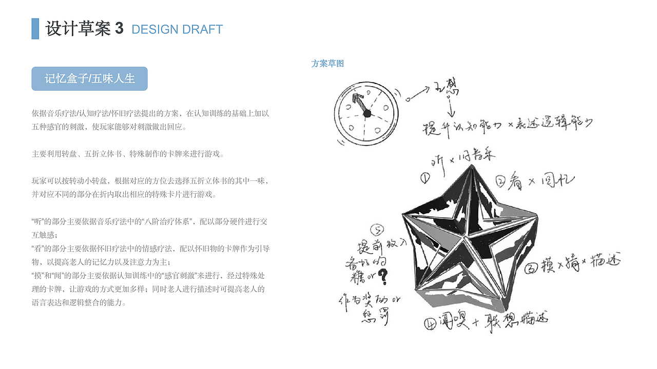 《昨日重现》老年失智症桌游设计