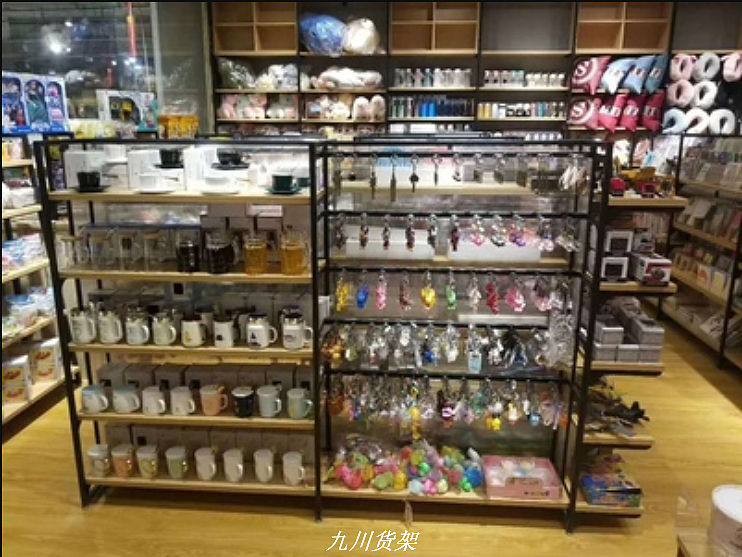 名创货架-伶俐上墙边柜-kkv亚克力彩妆台