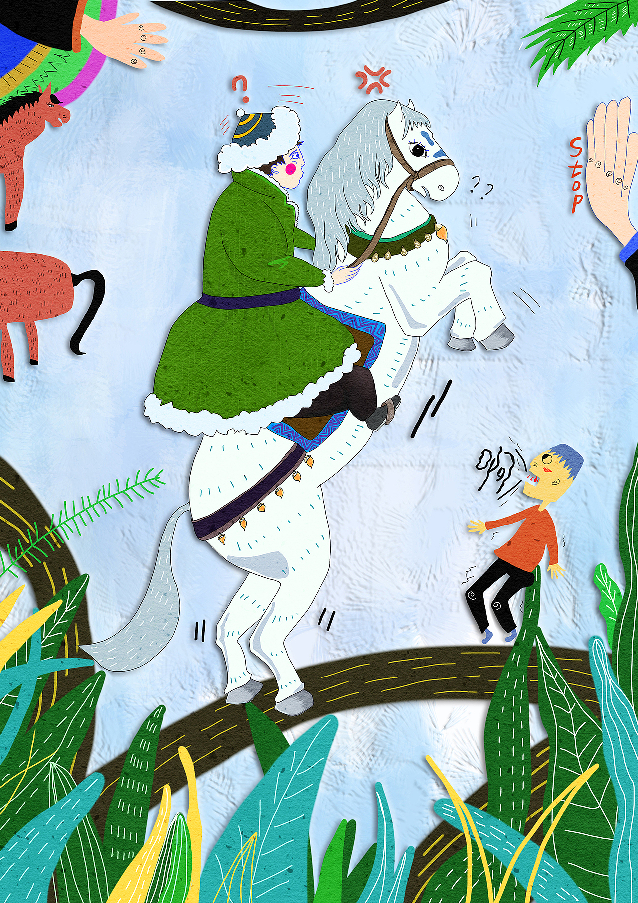 那达慕（图ZMTAzODU0OTA4） - 创作习作 - 站酷设计师等等邓1997原创素材 - 站酷ZCOOL