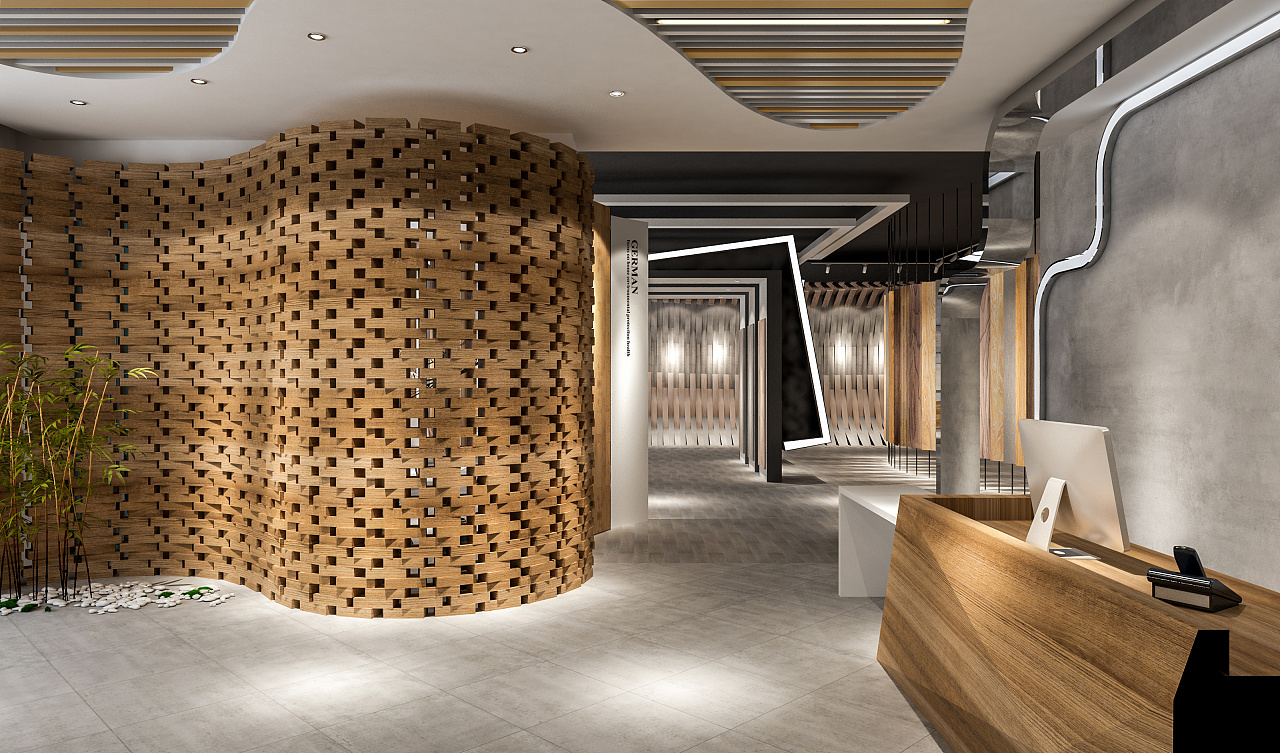 凌肯地板木文化展厅-南浔