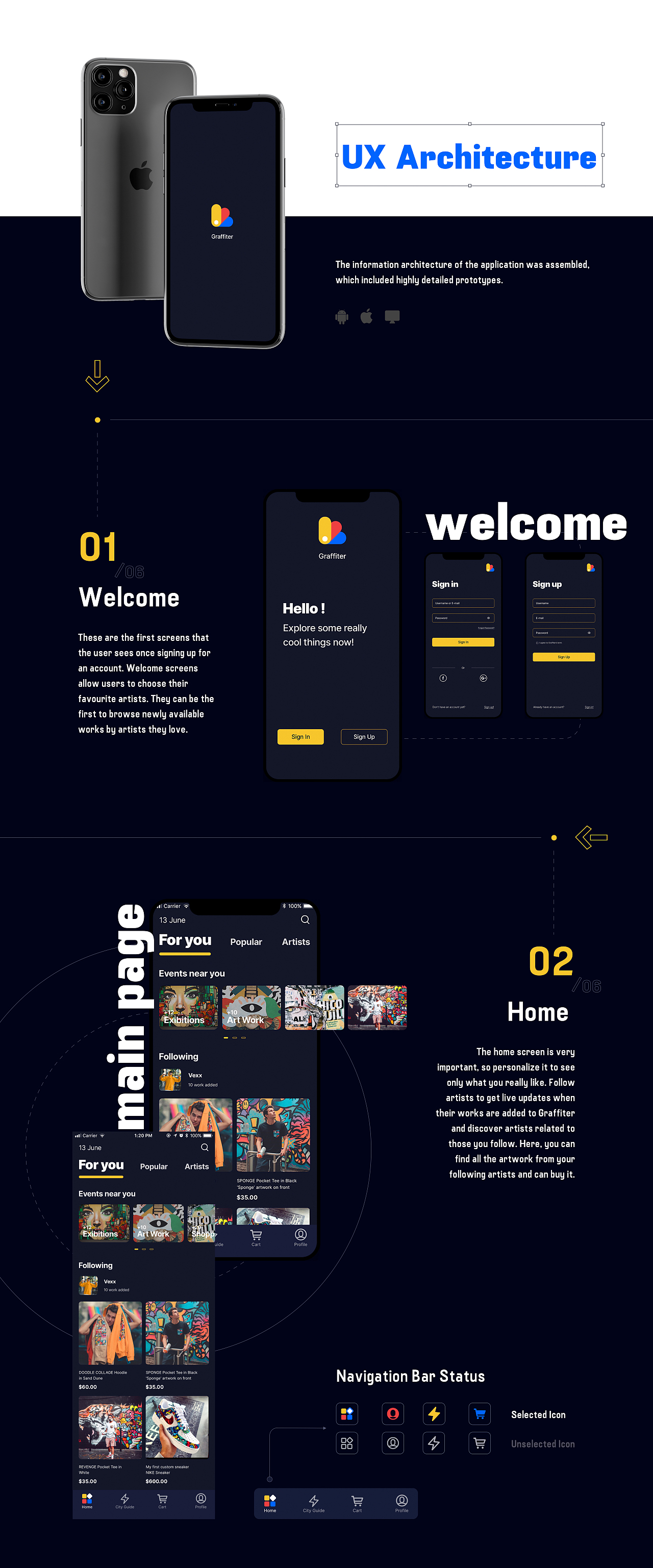 || App Design || Graffiter（图ZMjY3ODc2NTQ4） - APP界面 - 站酷设计师视觉派Pie原创素材 - 站酷ZCOOL