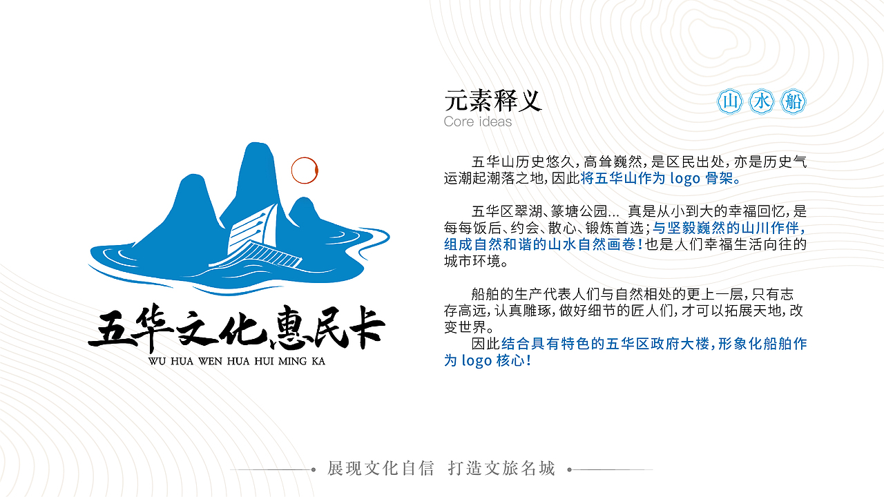 LOGO设计 五华文化惠民卡