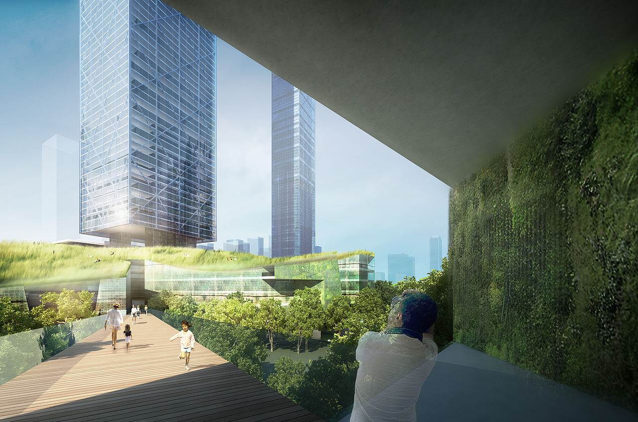 深圳湾超级城市(云城市)国际竞赛 第二名(图ZMTkxNzQxNTY=) - 建筑设计 - 站酷设计师weiweimao_原创素材 - 站酷ZCOOL