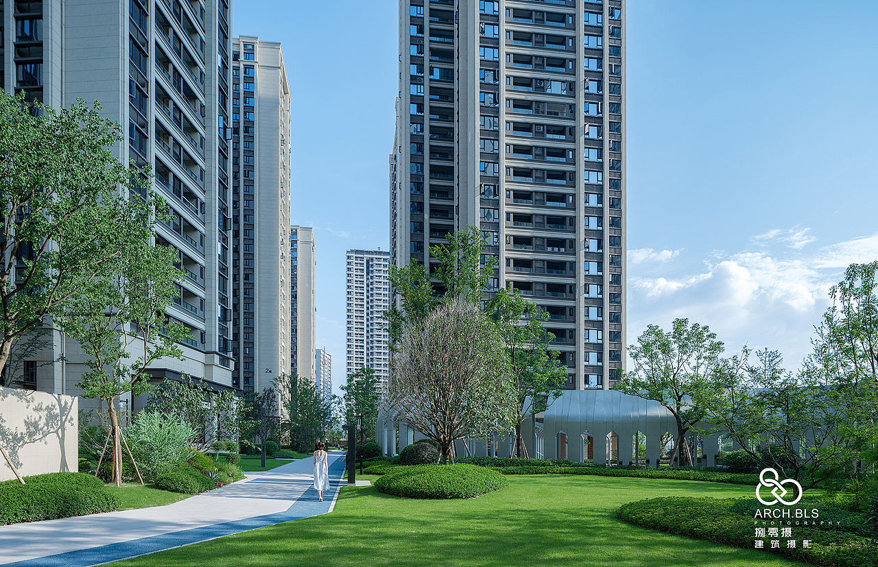 重庆融创文旅城御澜大区景观实景