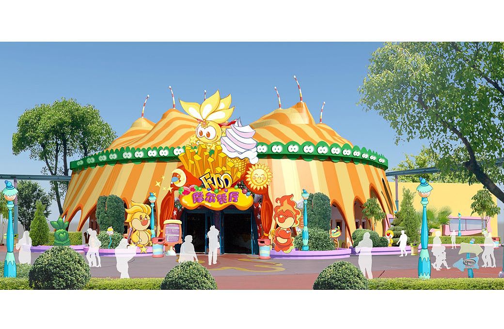 常州环球动漫嬉戏谷（图ZMjg2NjEyNTYw） - 景观设计 - 站酷设计师圣景创筑原创素材 - 站酷ZCOOL