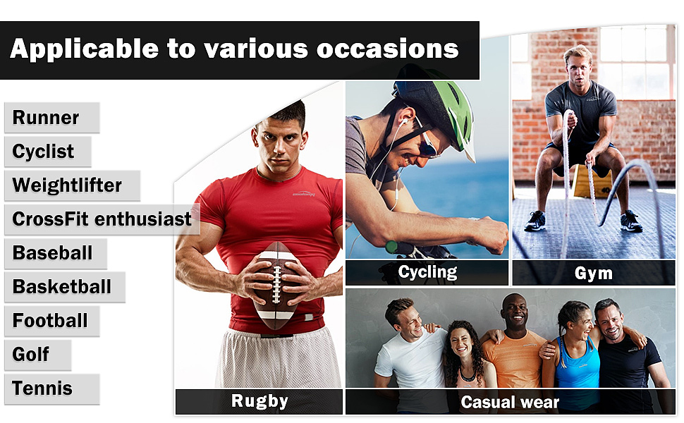 A+ 服装 男士紧身衣 T恤 短袖 男装 细节