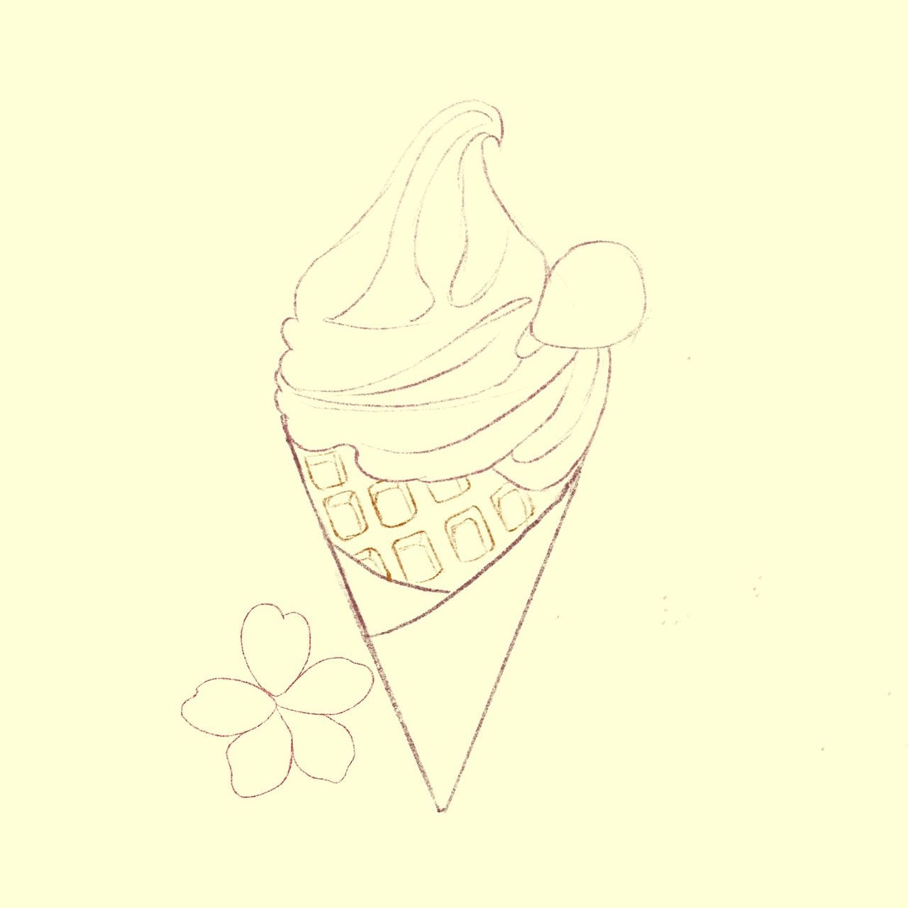 水彩插画系列之看图识美食（十二）冰激凌（图ZMjkzMDE0MTAw） - 商业插画 - 站酷设计师懒怪不怪原创素材 - 站酷ZCOOL