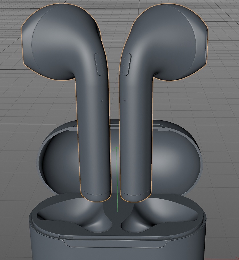 蓝牙耳机产品建模