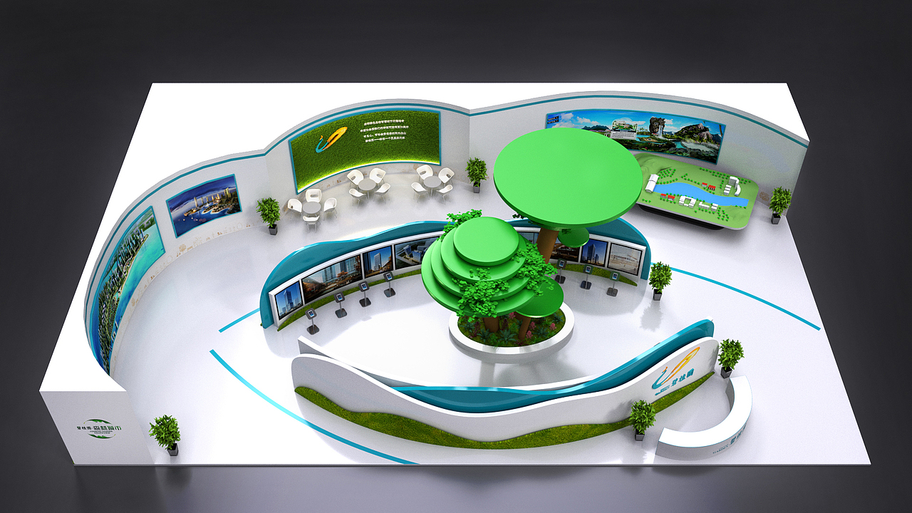 碧桂园展台（图ZMjMxMjc0MzY0） - 展陈设计 - 站酷设计师xc1988原创素材 - 站酷ZCOOL