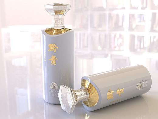 酒瓶设计概念建模+渲染