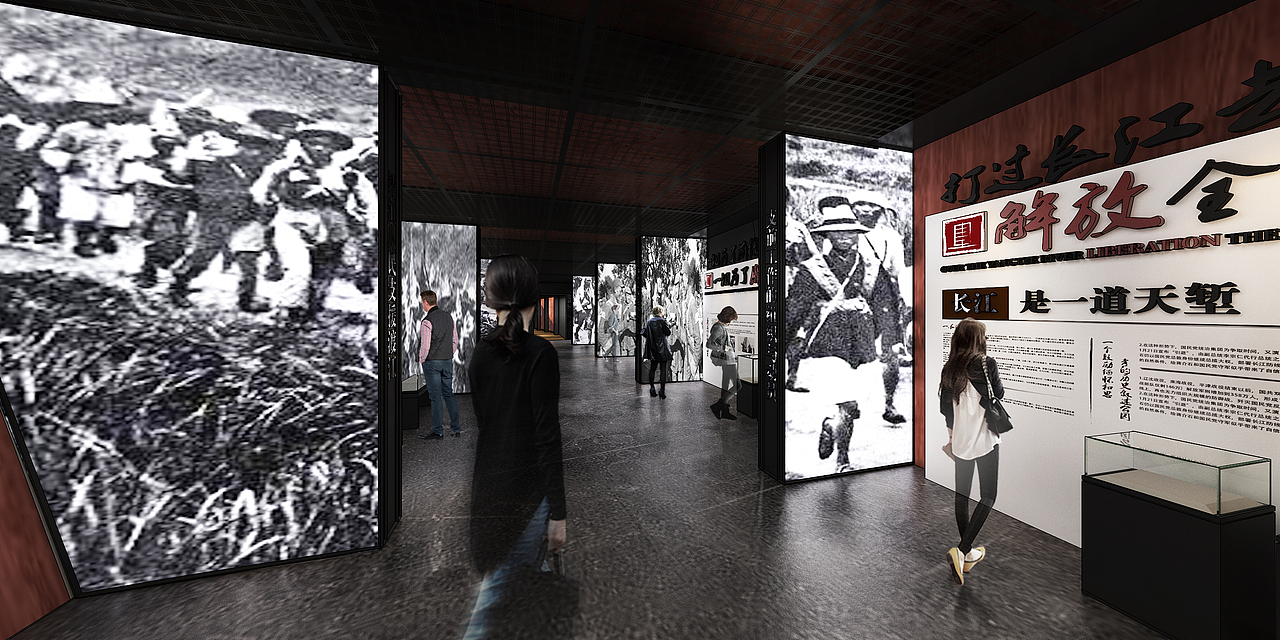 纪念馆（图ZMjI1Njc4Mzg4） - 展陈设计 - 站酷设计师游鱼JL原创素材 - 站酷ZCOOL