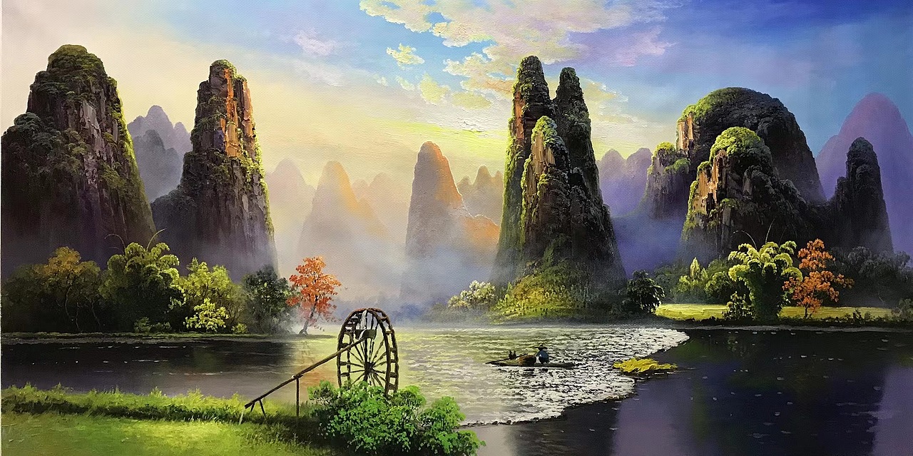龙蟠1384900精品油画作品6642（图ZMzExNDc2MDg4） - 绘画 - 站酷设计师群博书画院原创素材 - 站酷ZCOOL