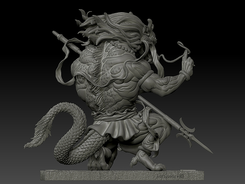 云中神龙——十二地支铜兽《麟甲云中仙》