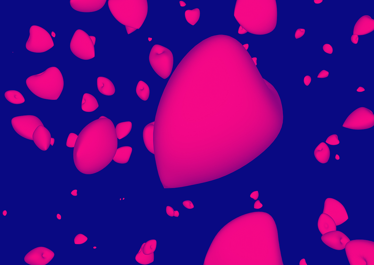 情人节关爱主题爱心 Valentine's Day warm heart