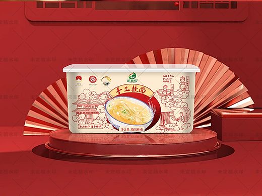 手工挂面礼盒包装设计