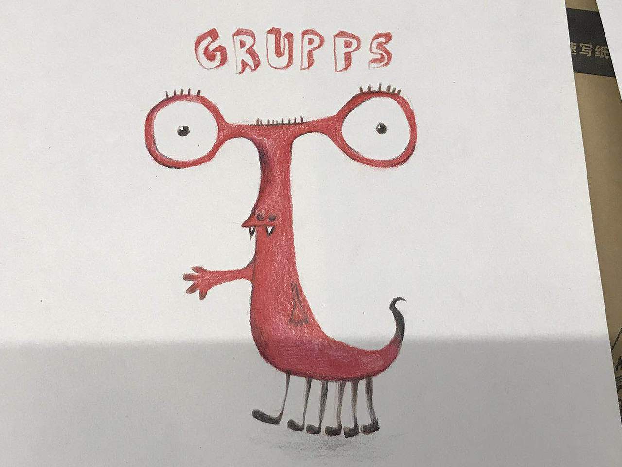 手绘作品（图ZMTE5OTM0OTYw） - 绘本 - 站酷设计师苏打红茶919原创素材 - 站酷ZCOOL