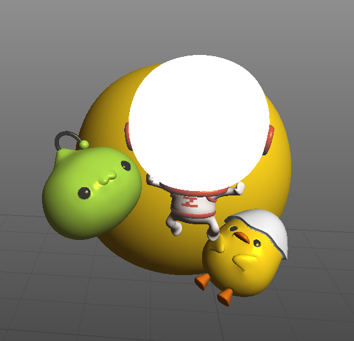 【silo3d】照着做了一个,觉得很萌,不过还没完事