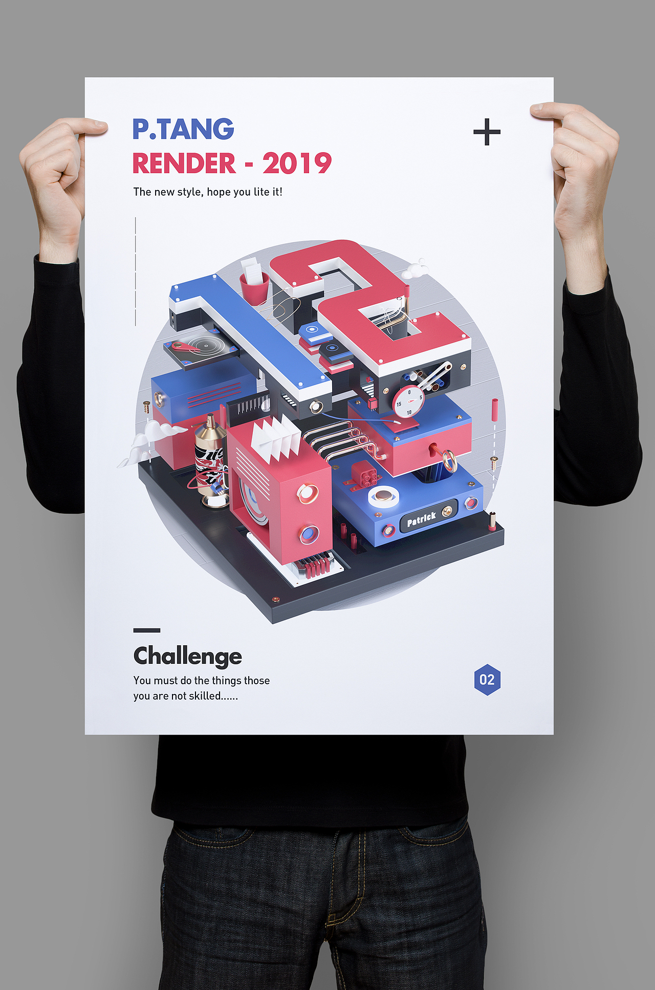 C4D创意场景（图ZMTYzOTU0NjYw） - 场景 - 站酷设计师派大糖原创素材 - 站酷ZCOOL