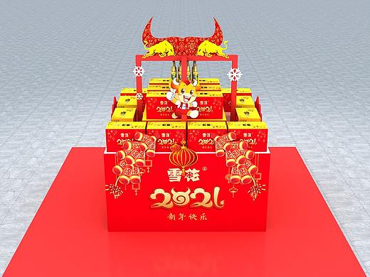 新年产品堆头