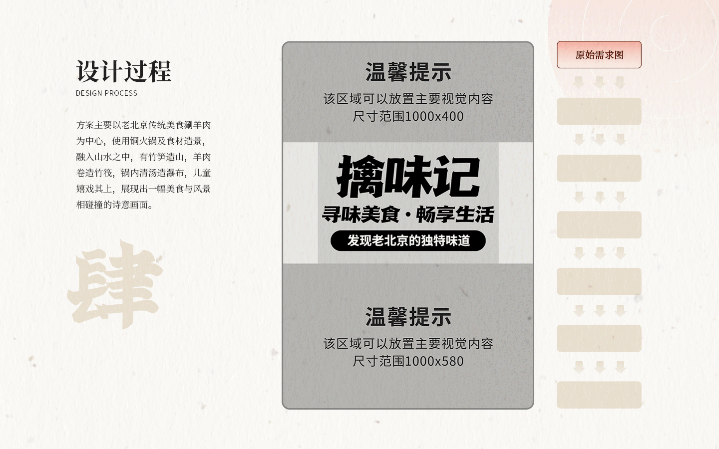 寻味美食——发现老北京的独特味道（图ZMjYxMDEzMzcy） - 其他UI - 站酷设计师而山原创素材 - 站酷ZCOOL