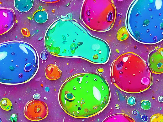 #AI创作实验室#五彩斑斓雨点动物（个人主页-ZNjI0OTAwMjA=） - AI作品 - 站酷设计师Z96688951原创素材 - 站酷ZCOOL