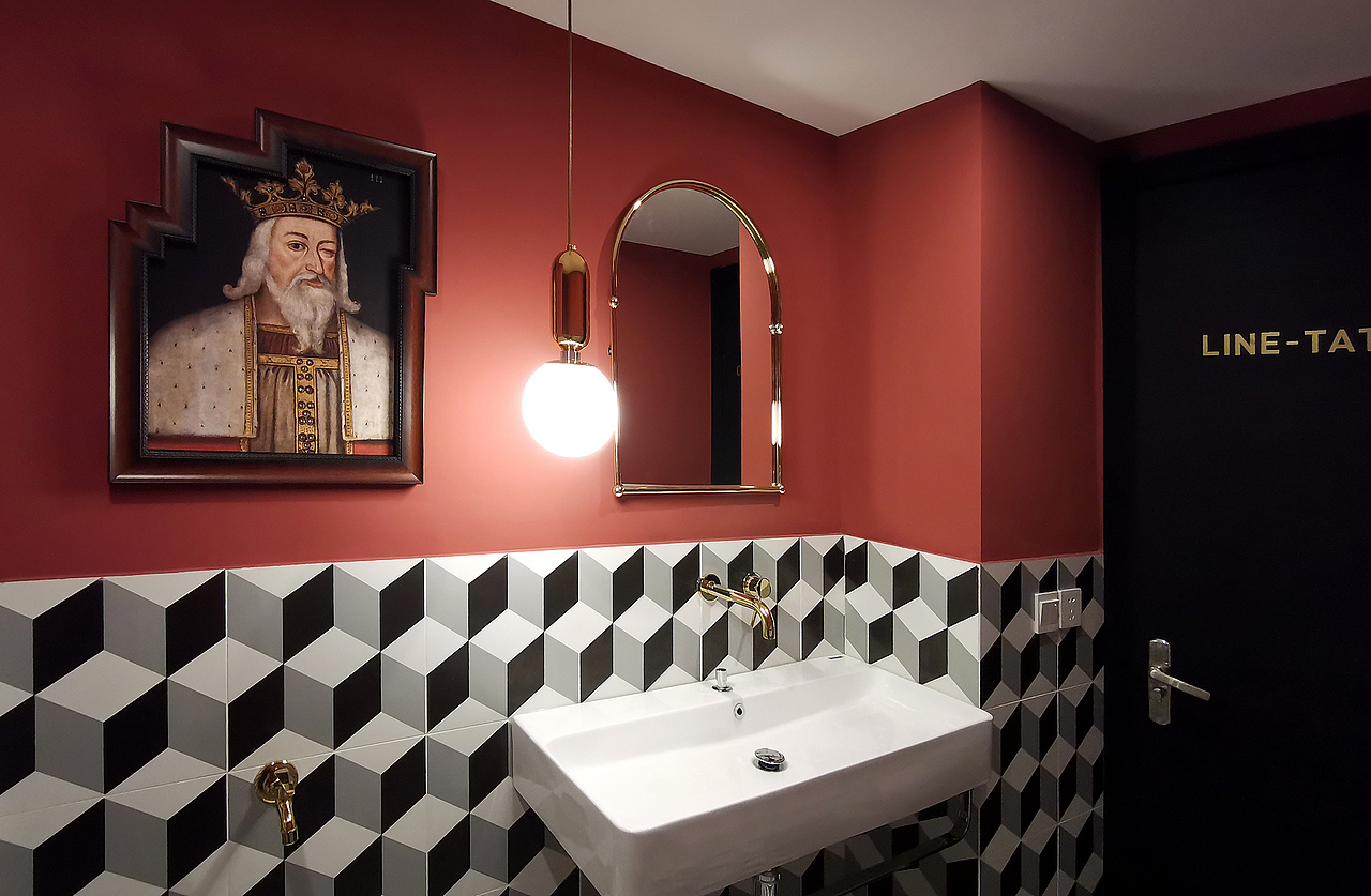 100平 杭州纹身店（实景）（图ZMTQ3NTg1MDg0） - 商业空间设计 - 站酷设计师Bocean波形设计原创素材 - 站酷ZCOOL