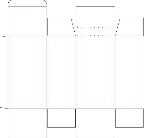 千款纸盒包装结构展开图下载