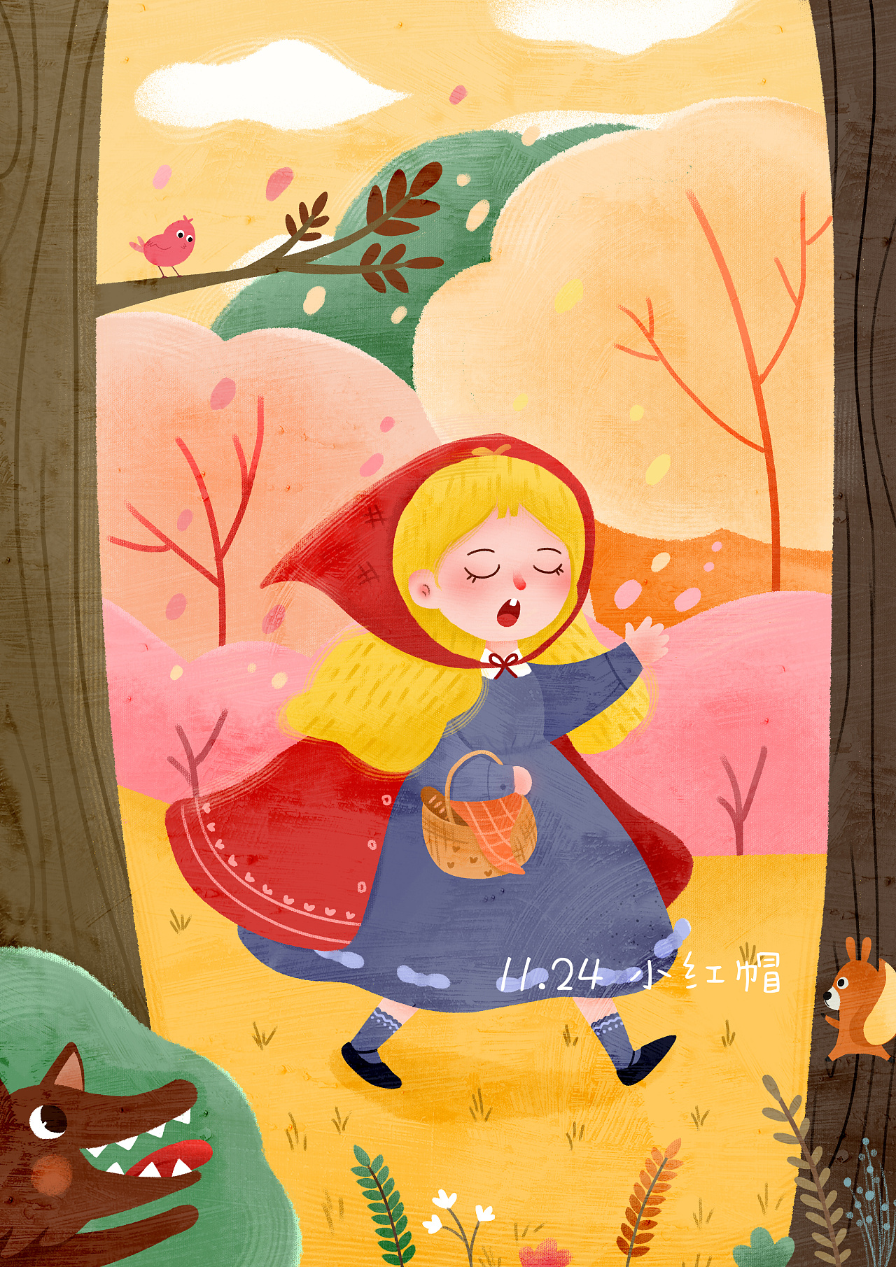 儿童插画 童话故事|插画|儿童插画|橘猫儿呀 - 原创作品 - 站酷 (ZCOOL)