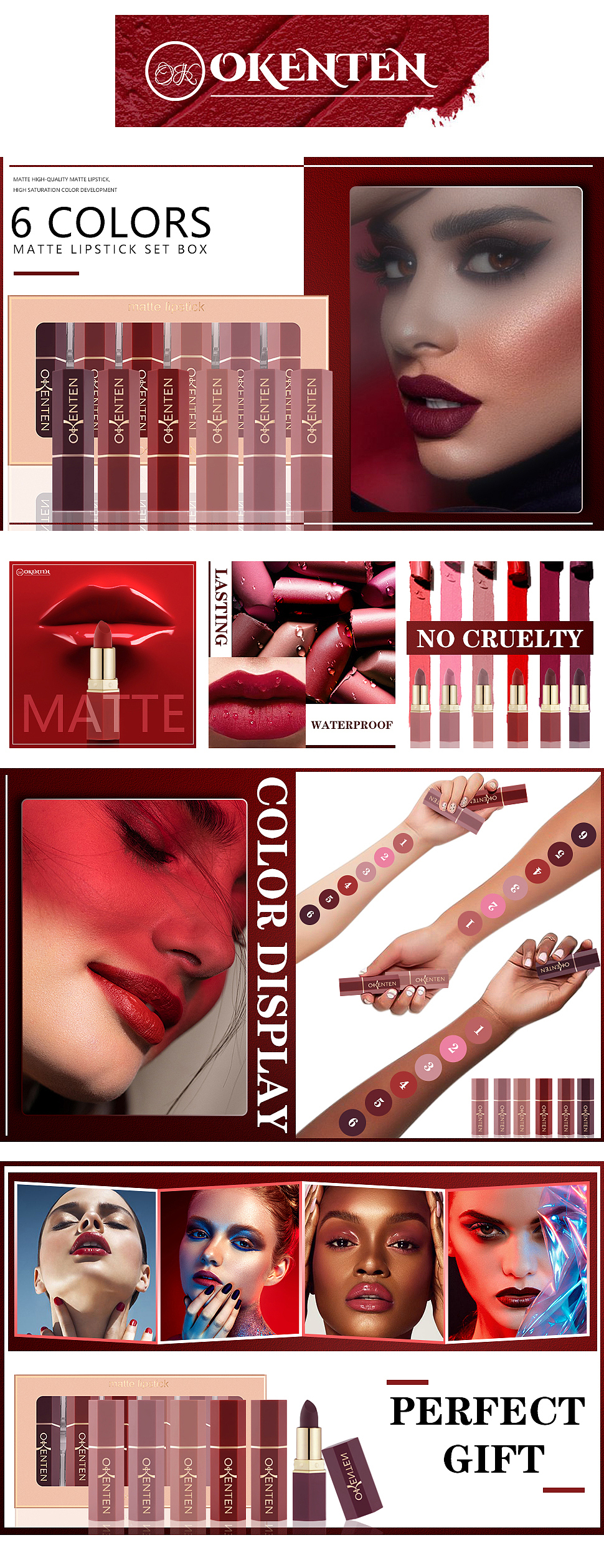 亚马逊口红详情页（图ZMjU4NDc2ODQ4） - 电商 - 站酷设计师黄大只原创素材 - 站酷ZCOOL