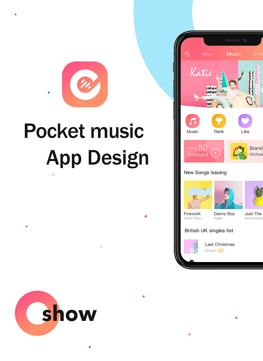 【原创作品】Pocket music音乐App 2.0 ，内附交互动效（图ZMTAyODkxNTQw） - 主题/皮肤 - 站酷设计师神奇的奇子原创素材 - 站酷ZCOOL