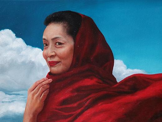 【值值的油画】阿姨们的肖像（个人主页-ZMzI5ODQ0NDg=） - 绘画 - 站酷设计师值不值值值原创素材 - 站酷ZCOOL