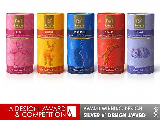 2017年 意大利 A'Design Award 包装设计类银奖获奖作品“SARISTIA茶叶"包装设计赏析
