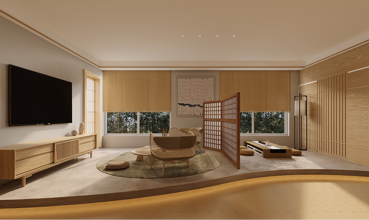 全屋原木,素雅日式风竟能美的如此高级