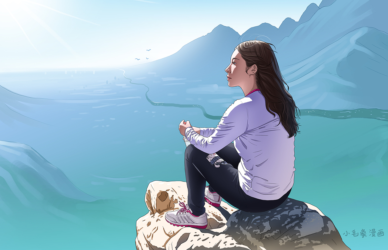 绘本插画（图ZMjcyODg1MDIw） - 绘本 - 站酷设计师小毛象漫画原创素材 - 站酷ZCOOL