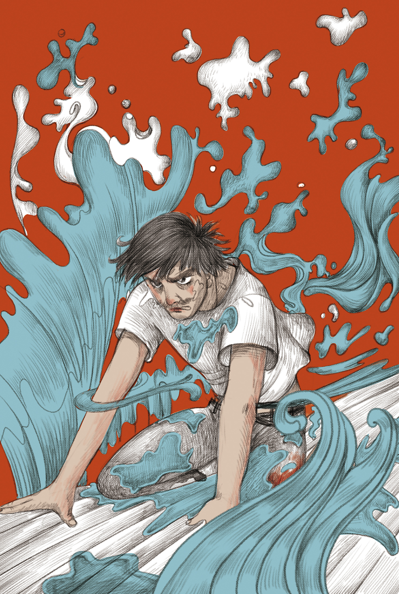 与作家杨鹏合作的插画（图ZMjE5ODk2NDQ0） - 儿童插画 - 站酷设计师谛缘花原创素材 - 站酷ZCOOL