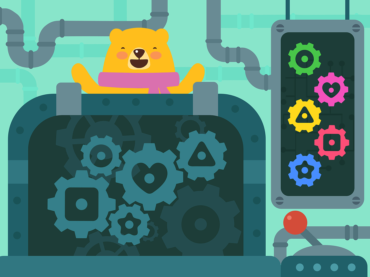 儿童游戏-数学印章