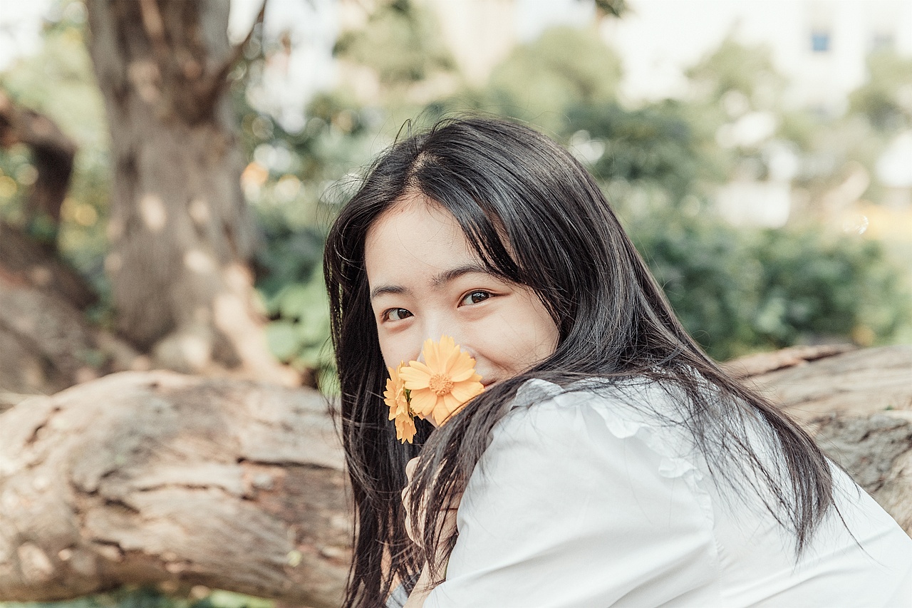 初春的少女（图ZMjE0MjYxNzgw） - 人像摄影 - 站酷设计师WOFE红薯原创素材 - 站酷ZCOOL