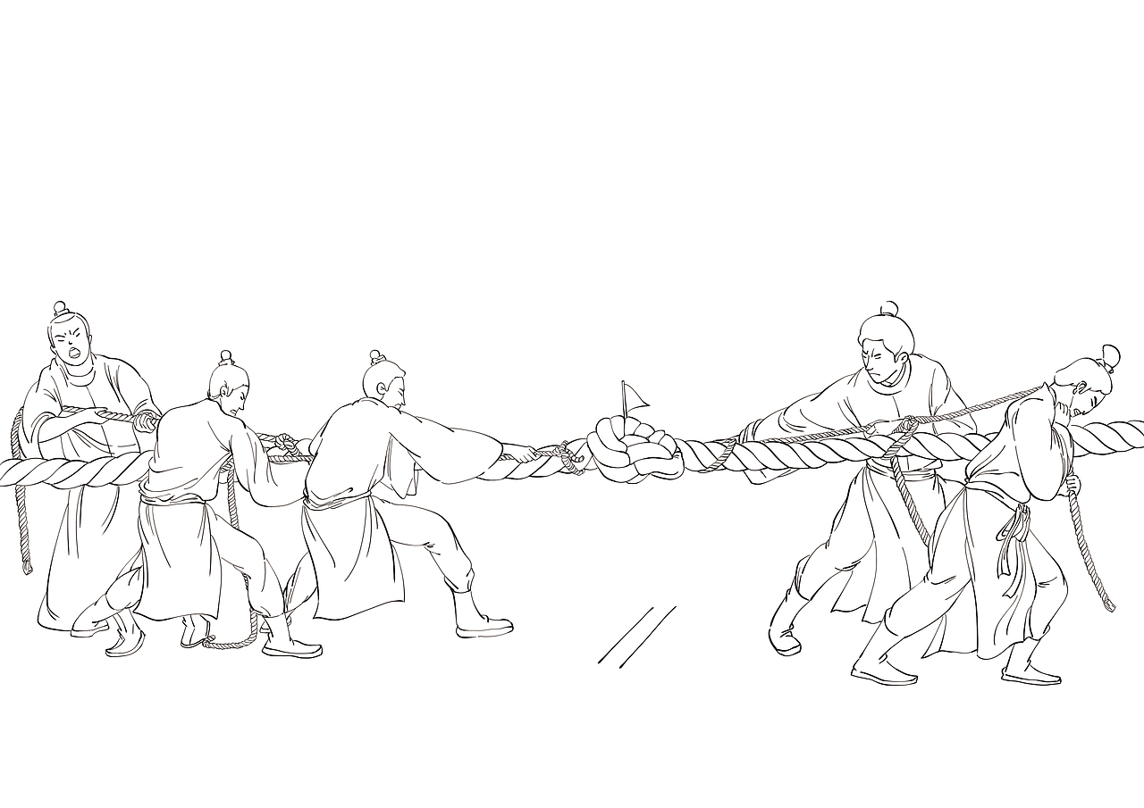 古代拔河