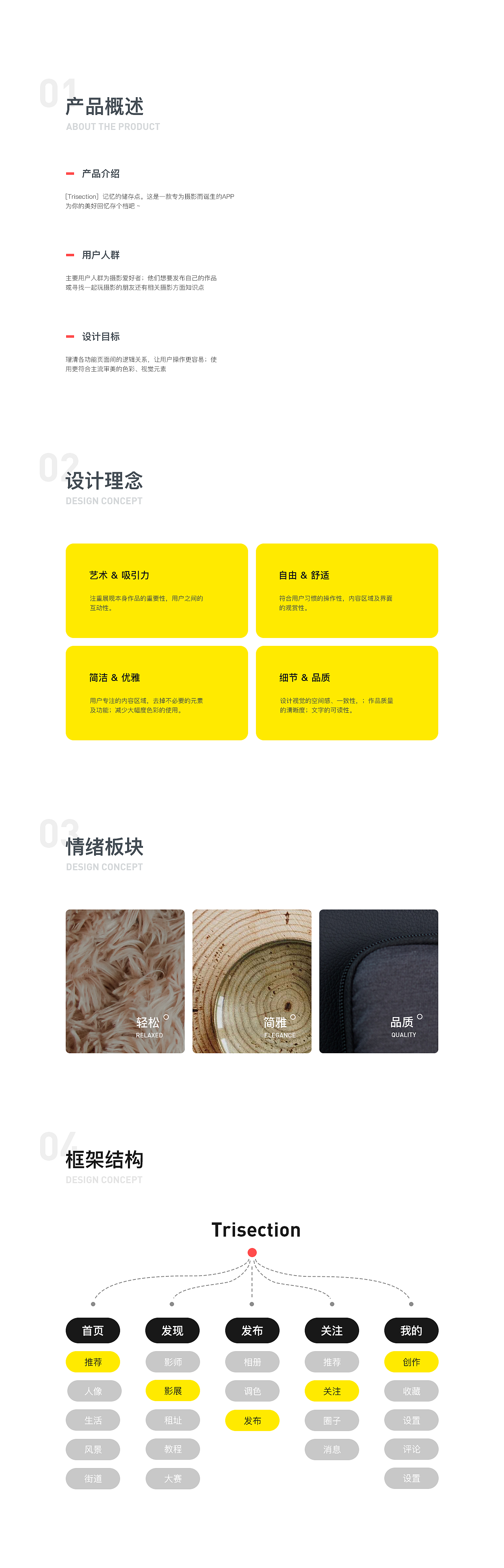 [Trisection] - 每一张照片，都是时光的标本（图ZMjA5MjYxOTQ0） - APP界面 - 站酷设计师莫清风n1原创素材 - 站酷ZCOOL