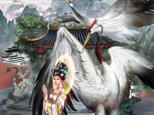 杂志封面《鹤国来使》