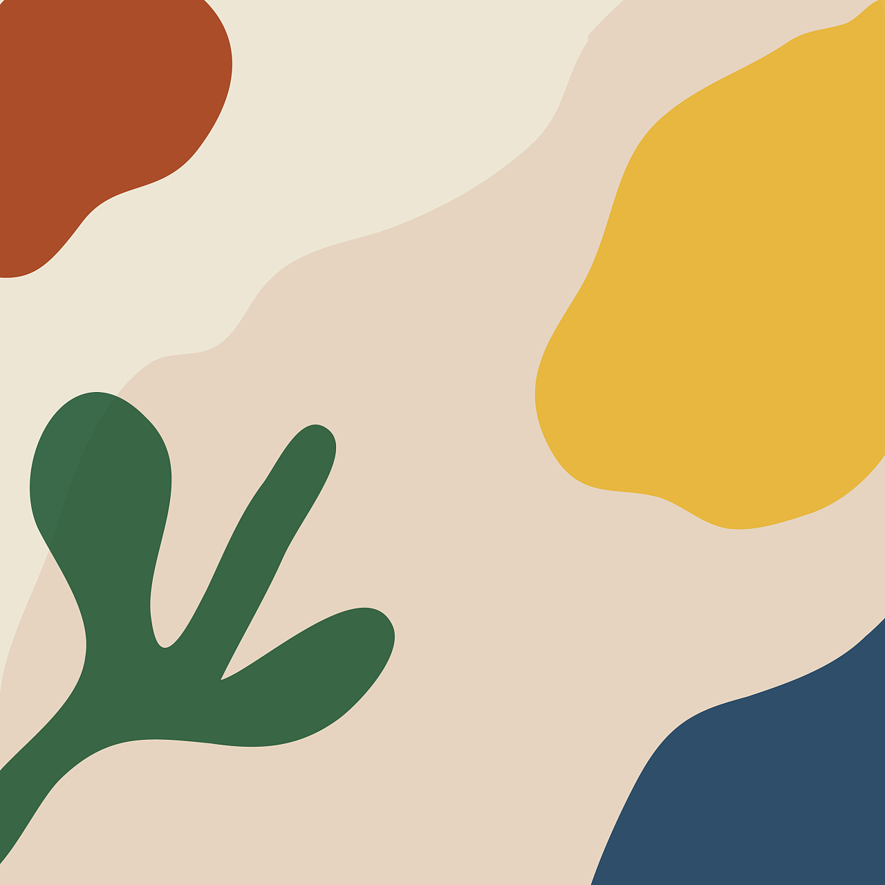 小花简约色块植物花卉设计师手稿|平面|图案|山知设计 - 原创作品