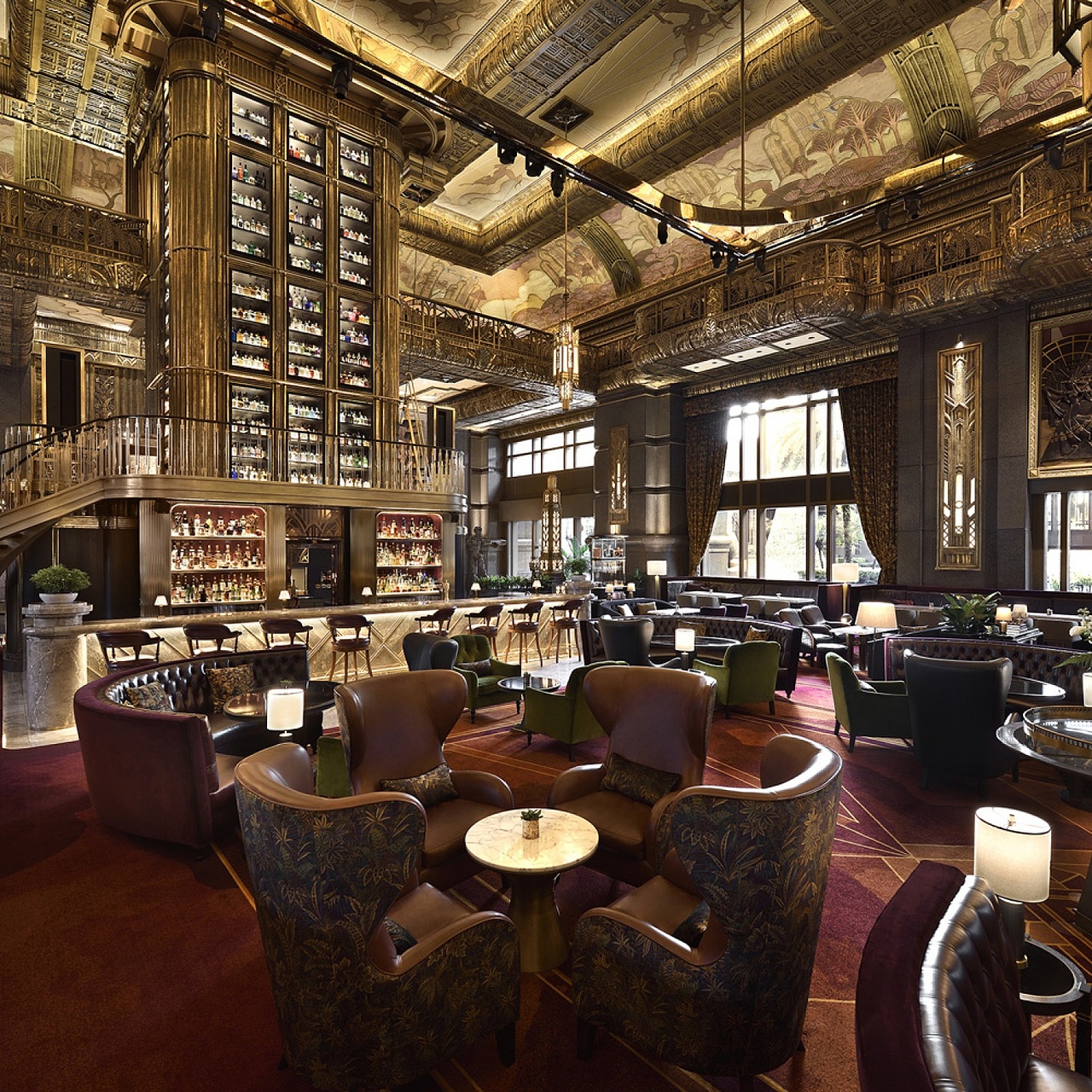 京墨建筑设计│阿特拉斯大大堂酒吧案例分析