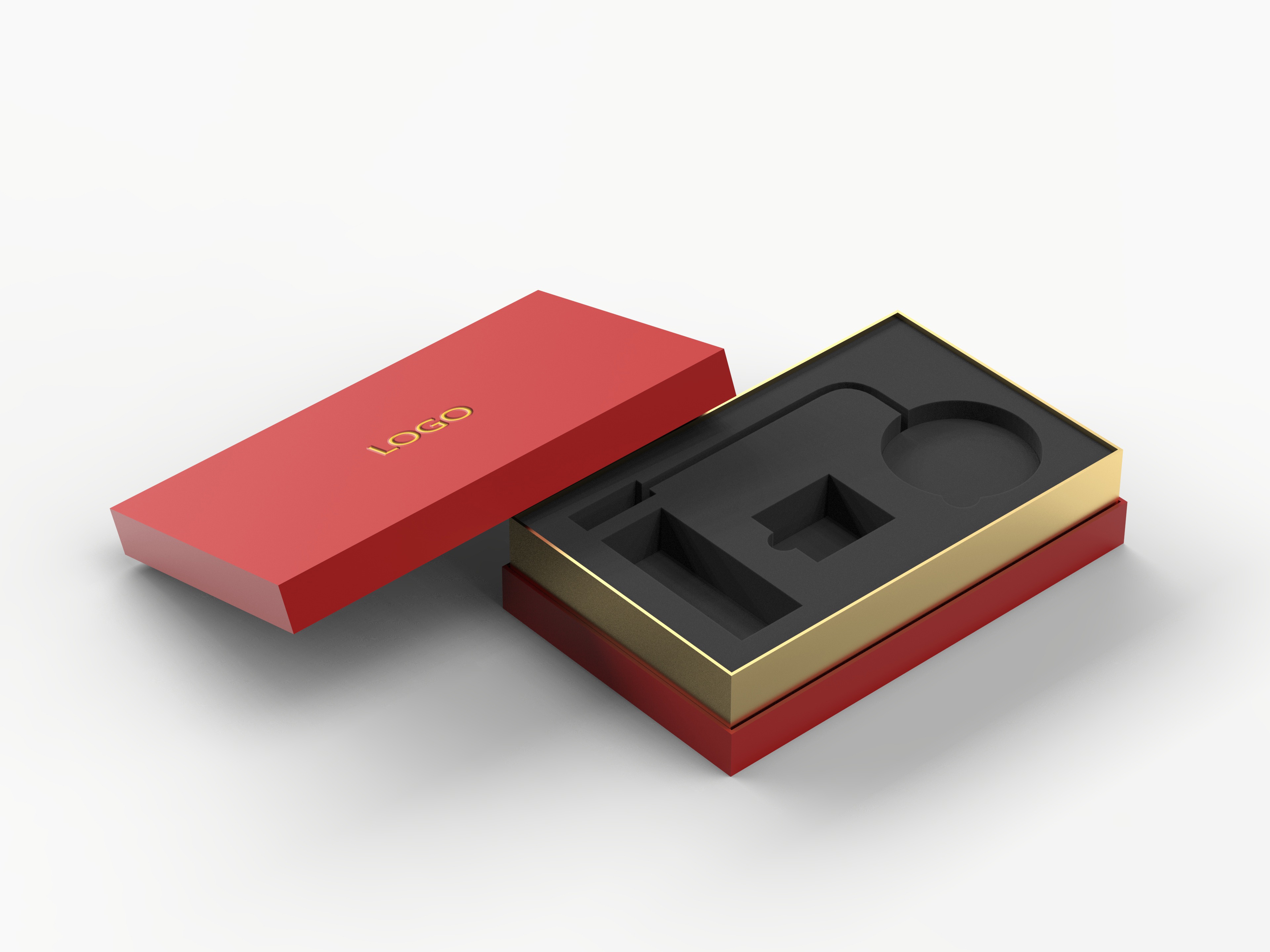 精品礼盒设计天地盒包装盒建模渲染_要飞的蚂蚁-站酷zcool