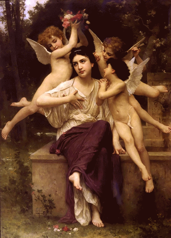 【GIF】平胸的烦恼-世界名画帕金森（图ZMzIyNTQxOTY=） - 绘画 - 站酷设计师王二喜原创素材 - 站酷ZCOOL