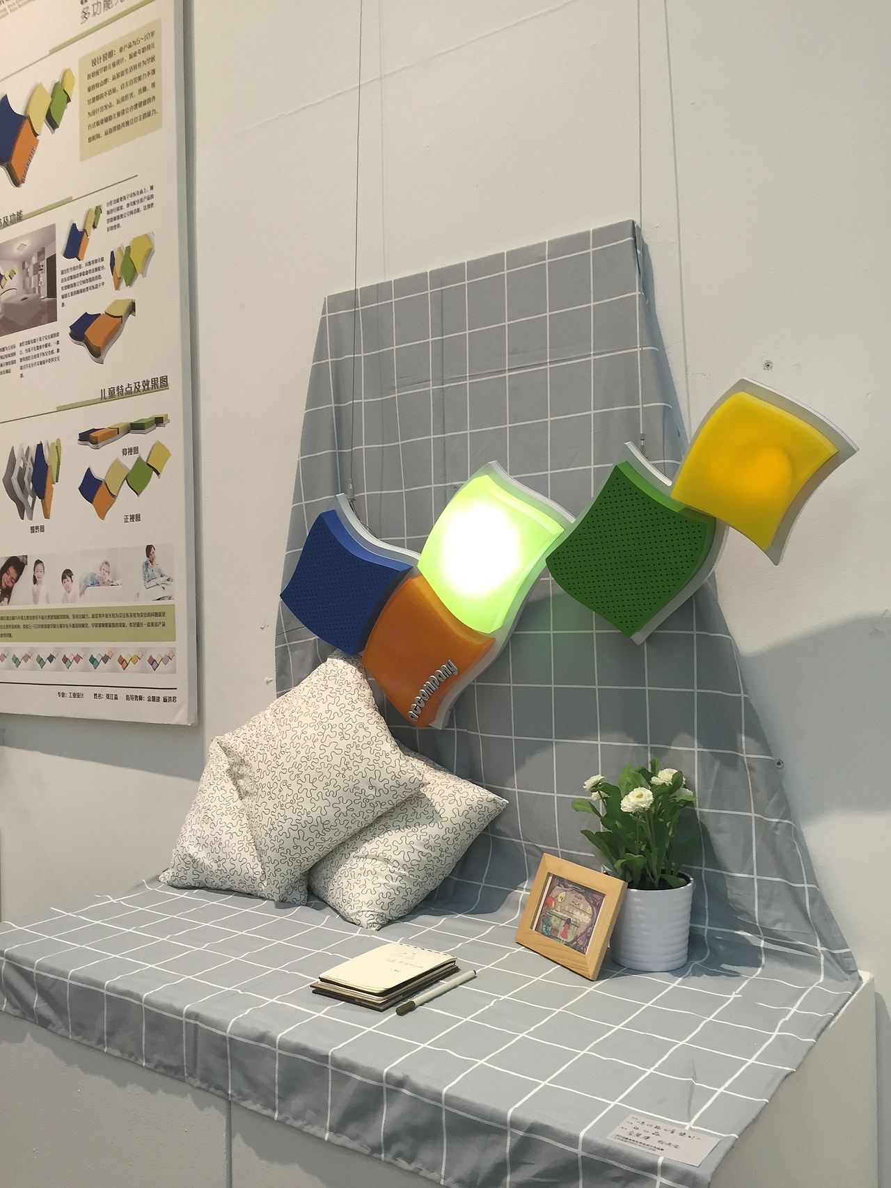 工业设计毕业设计展板展台