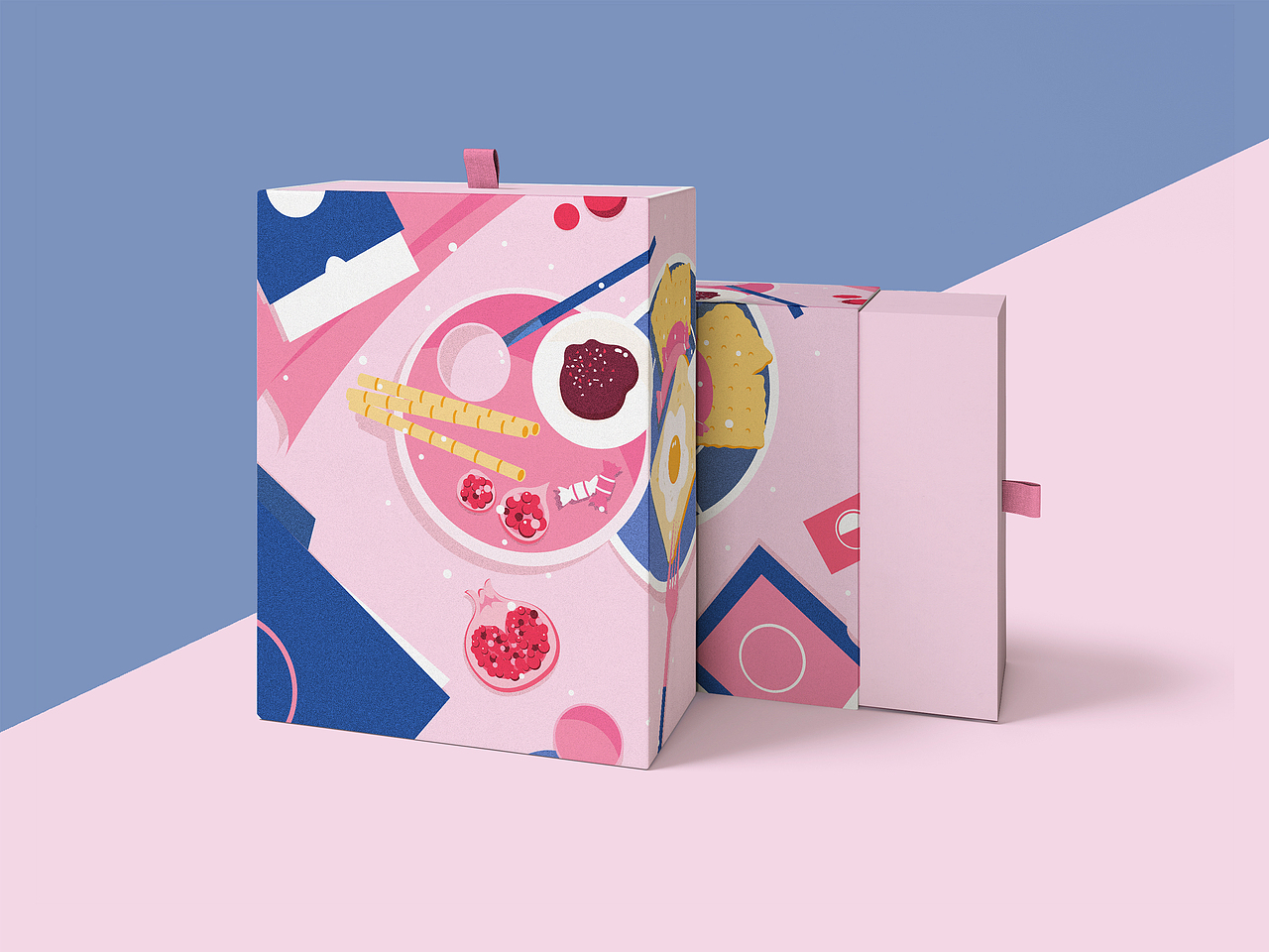 【包装设计】早餐食品包装设计图案设计